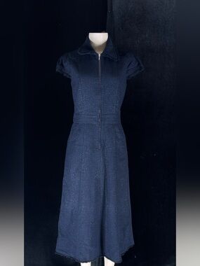 ME+EM Navy Dress with Branded Tag